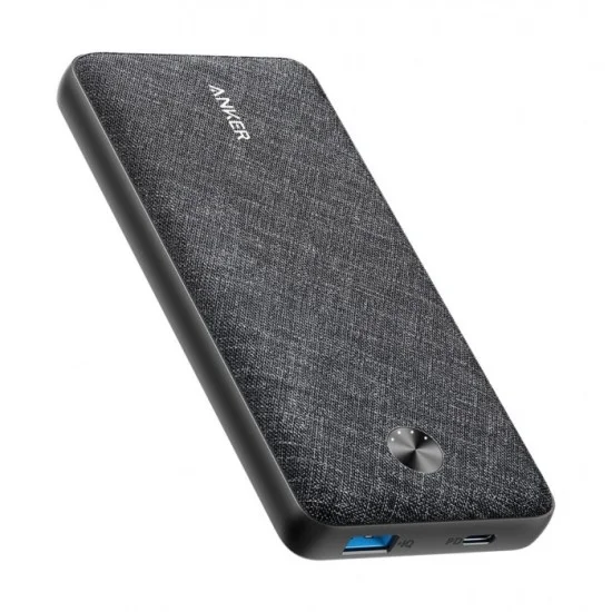 Anker PowerCore Metro 10000mAh Power Bank - Black Fabric